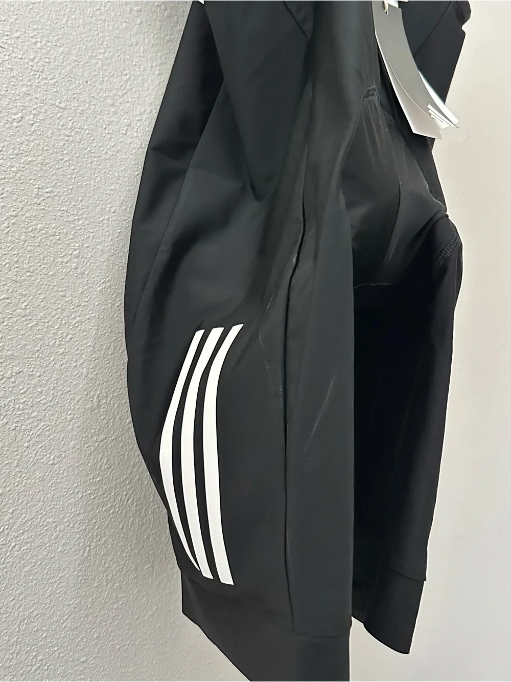 NWT $140 Adidas Essential 3 Stripes Padded Cycling BIB Shorts IP2676 Men's Sz XL